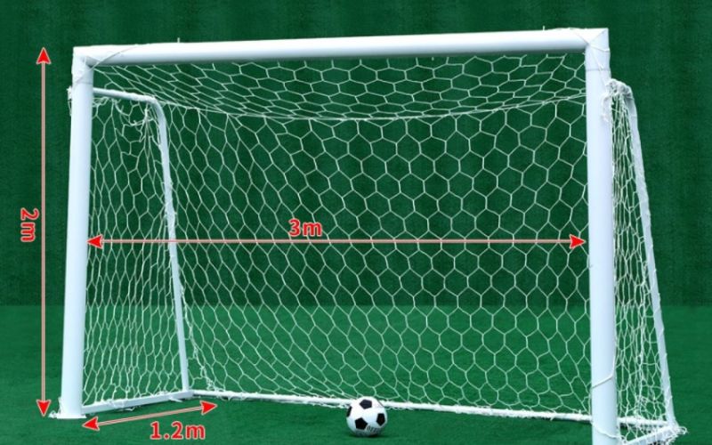 Kích thước khung thành bóng đá